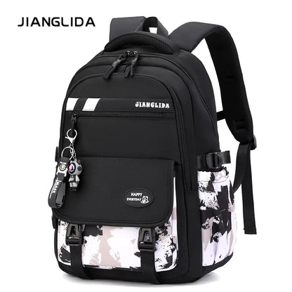NEW Children Orthopedics School Bags Kids Backpack In Primary Schoolbag For Teenager Boys Waterproof Backpacks Book Bag mochila