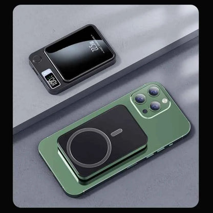 30000mAh Magnetic Power Bank 22.5W Fast Charging Portable External Battery Ultra Thin Safe Wireless  For iPhone Huawei Samsung