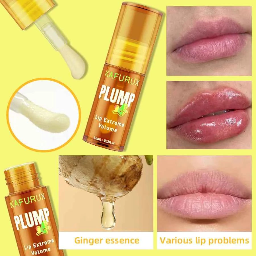 1PC Sexy Lip Plump Long Lasting Lip Oil Moisturizing Lip Gloss