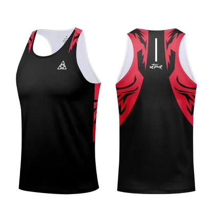 New running vests for men and women, ultra-light and breathable summer T-shirts, professional marathon racing tops