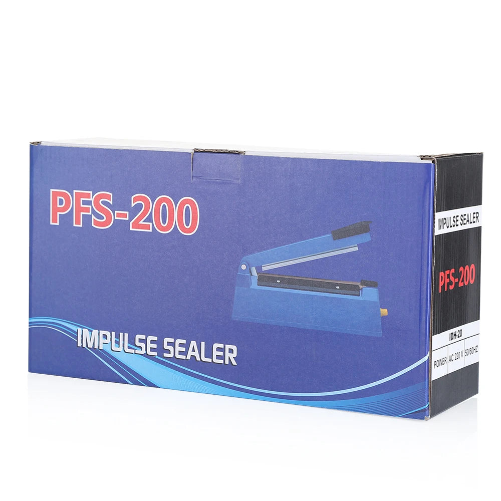 Impulse Sealer Manual Heat Sealer Machine for 8 inch Plastic Bags, Shrink Wrap Bag Sealers Vacuum Sealer Packaging Machine - AMULET RING STORE