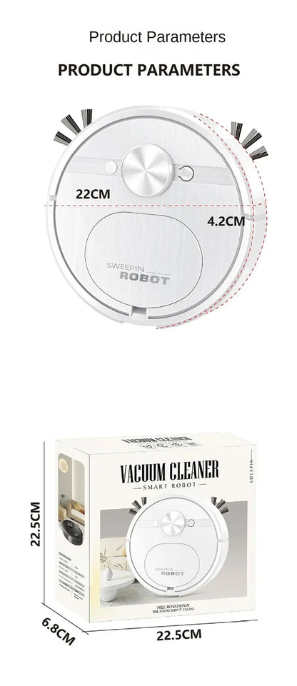 Xiaomi Smart Sweeping Robot Vacuum Cleaner 3-in-1 Charging Strong Power Sweeping Machine Wiping Floor Remove Dust Hair Pet Hair - AMULET RING STORE