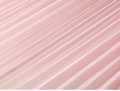 2023 Summer Tulle Mesh Gradient Skirt High-end High Waist Long Skirt Elegant Evening Party Sexy A-line Pleated Skirts Women Boho