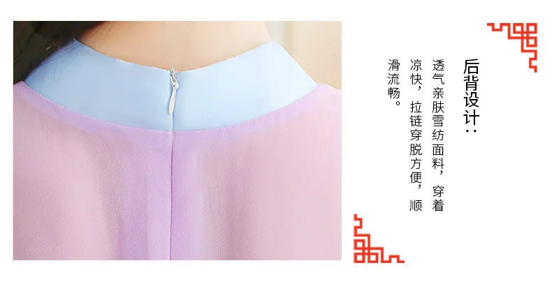 Summer Girls' Hanfu Dress Princess Costume Children's Dresses Kids Vintage Party Baby Girl Dress Cosplay Girls Clothes Vestidos