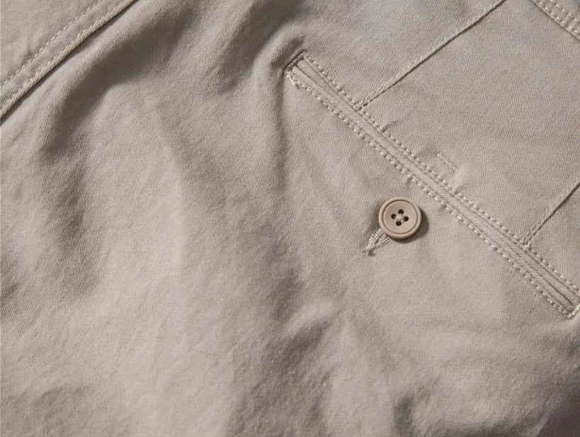 Men's Work Business Pants Cotton Casual Trousers Solid Color Slim Fit Straight Long Pant Spring Autumn Versatile Breathable Pant