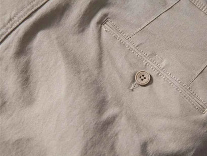 Men's Work Business Pants Cotton Casual Trousers Solid Color Slim Fit Straight Long Pant Spring Autumn Versatile Breathable Pant