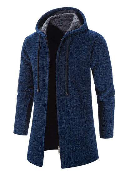 2025 Sweatwear Men's Hoodies Long Sleeve Sweatshirts for Men Zipper Hooded Mens Oversize Winter Top Jacket Coat Black Sweater