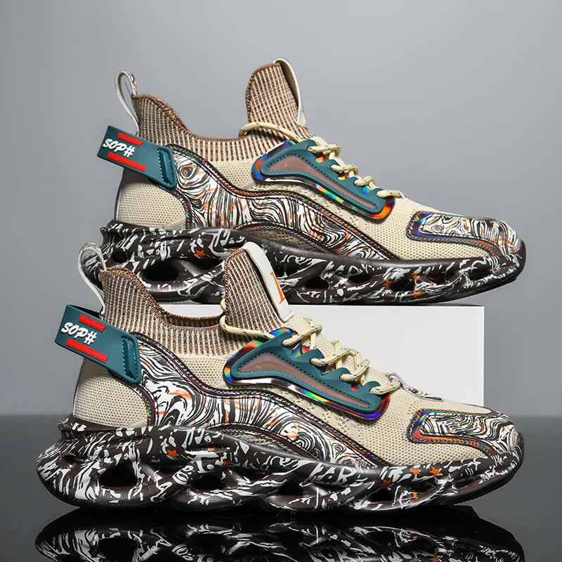 Shoes men Sneakers Male casual Mens Shoes tenis Luxury shoes Trainer Race Breathable Shoes fashion loafers running Shoes for men - AMULET RING STORE