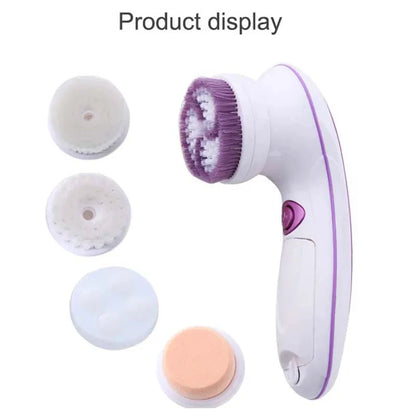 Multi-function Facial Cleansing Brush Set Vibrating Wireless Electric Face Cleansing Brush