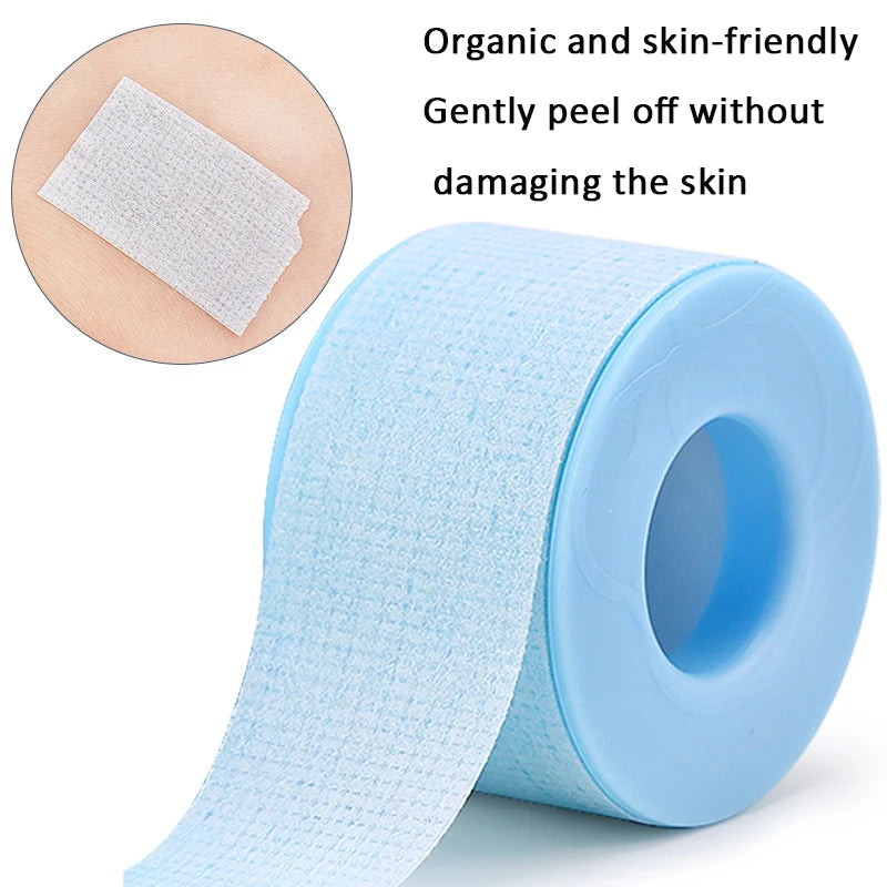 Eyelash Tape Micropore Lash Tape Breathable Easy To Tear Medical Tapes Eyelashes Extension Supplies Makeup Lashes Accessories - AMULET RING STORE