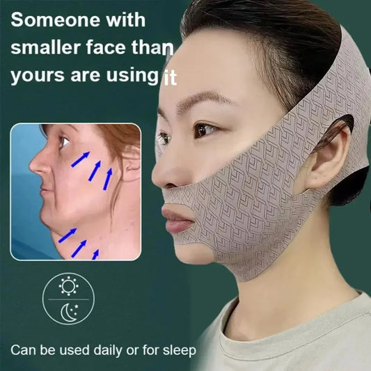 New Design Chin Up Mask V Line Shaping Face Masks Face Sculpting Sleep Mask Facial Slimming Strap Face Lifting Belt