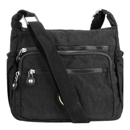 Various Models Nylon Shoulder Bag Women Large Capacity Waterproof Wear-Resistant Commuting Leisure Outdoor Messenger Bag Handbag
