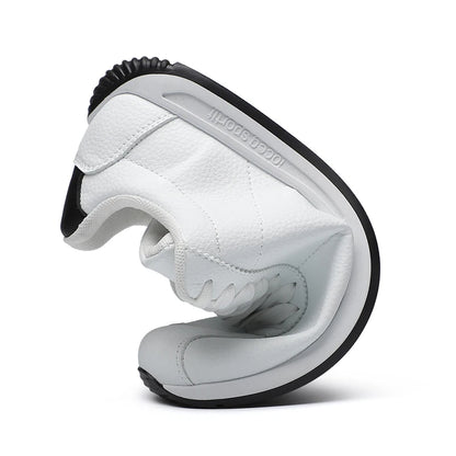 Leisure Running Summer Fashion Anti Slip Mountaineering PU Leather Sports Shoes Tennis Trend Hot Selling Men White Flat Shoes - AMULET RING STORE