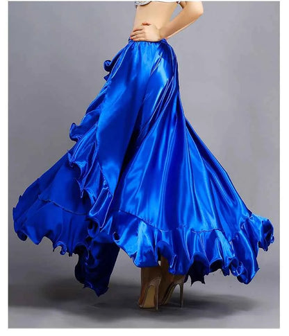 Sexy Belly Dance Skirt Bot f Skirt New Sle Spring Summer Large Swing Beginner Eastern Dance Practice Long Skirt