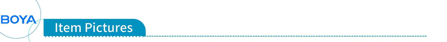 BOYA BY-M1 Condenser Lavalier Lapel Clip-on Microphone 3.5mm TRRS 6M Mic For PC iphone DSLR Camera YouTube Recording Streaming