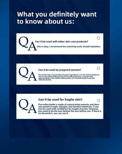 Hyaluronic Acid Serum Anti-Aging Moisturizing Shrink Pores Hydrating Whitening Essence For Microneedle Instruments Skin Care