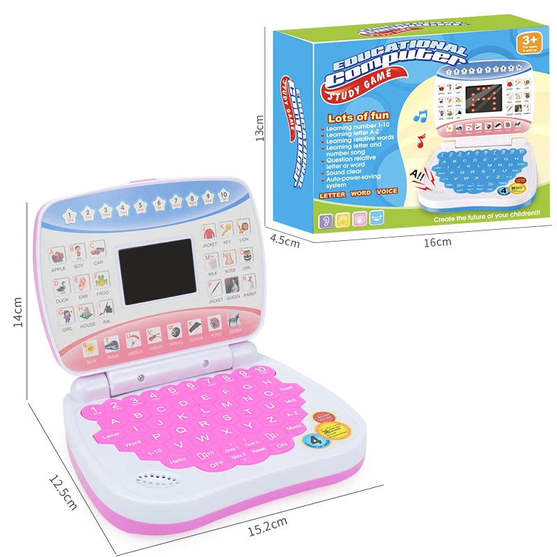 Kids Educational Learning Computer - Electronic Toy - AMULET RING STORE