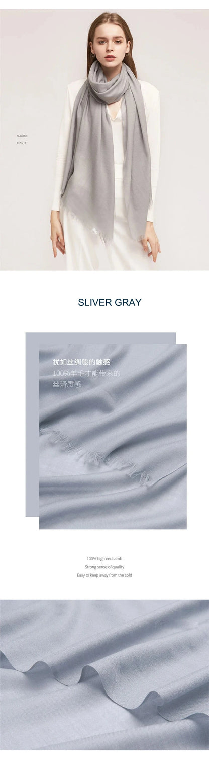 Winter Scarf Women luxury 100Wool Designer scarf women luxury 2024 Multifunction shawls Wraps luxury  brand pashmina SCARFVES