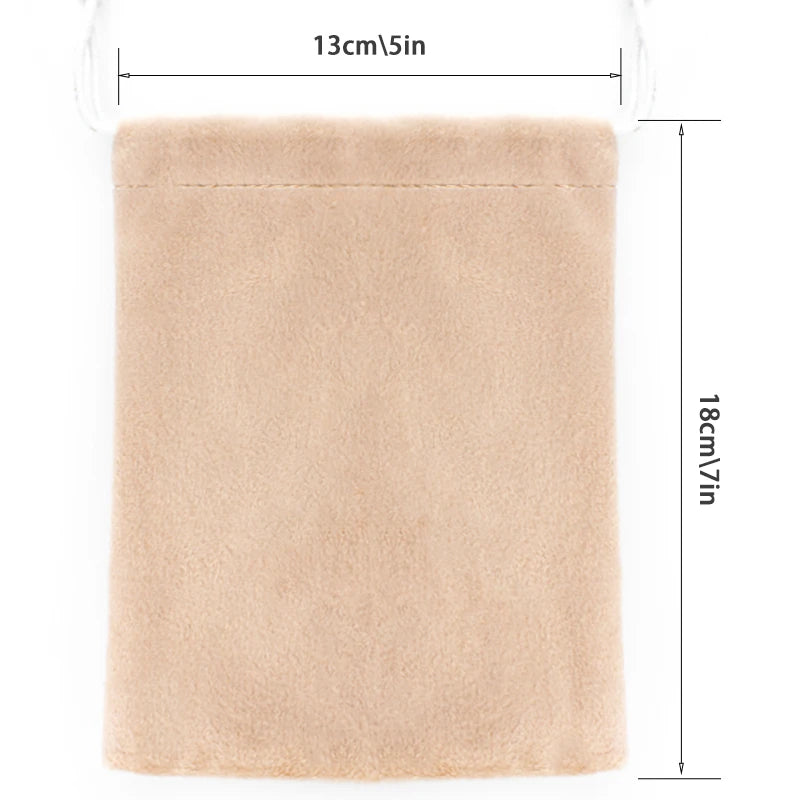 1pcs Multi Color Velvet Bag Jewelry Packing Velvet Drawstring Pouches Jewelry Gift Bags Display Chain Ring Packing Bags As Gift - AMULET RING STORE