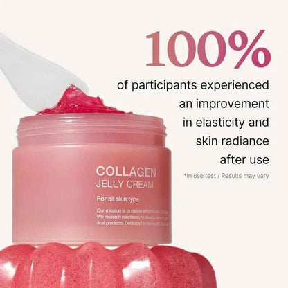 24h Glow & Lifted Collagen Jelly Cream Niacinamide And Hydrolyzed Collagen Strengthen The Skin Barrier And Moisturize The Skin