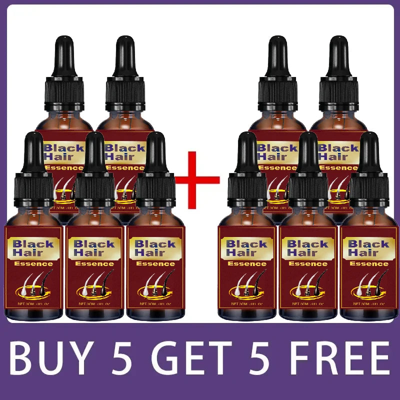 White hair killer, remove gray hair and restore natural hair color in 7 days 2025