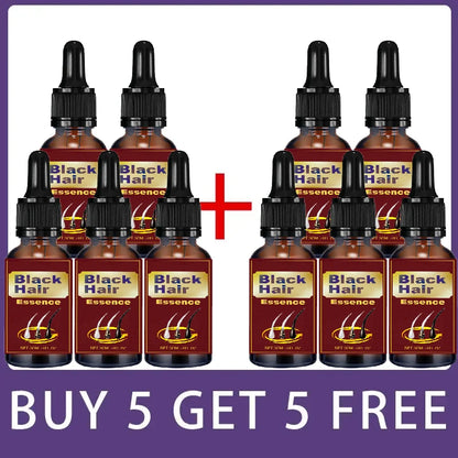 White hair killer, remove gray hair and restore natural hair color in 7 days 2025