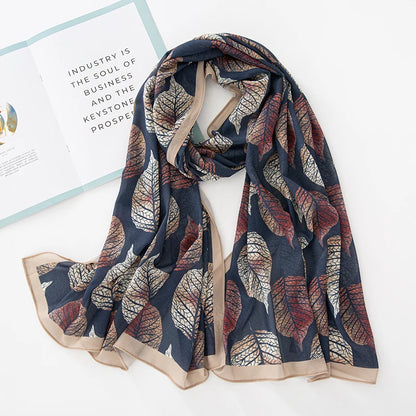 NEW Print Chiffon Hijab Scarf Shawl Fashion Islamic Muslim Scarves Wraps Women Echarpe Breathable Foulard Hijabs - AMULET RING STORE