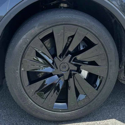 4PCS Wheel Cover for Tesla Model Y Juniper 19 Inch 2025 Car Replacement Wheel Cover Automobile Hub Cap Full Rim Car Accessories