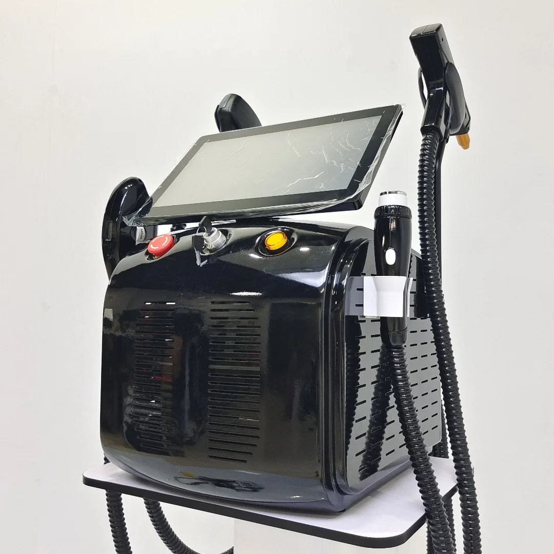 4in1 Soprano Titanium Ice Platinum RF Diode 755 808 940 1064nm 4 Wave Laser ND:YAG Machine Painless Hair Removal Machine 2025 - AMULET RING STORE