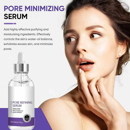 Pore Shrinking Serum Face Removing Large Pores Tightening Facial Pore Minimizing Essence Skin Care Beauty Firm skin - AMULET RING STORE