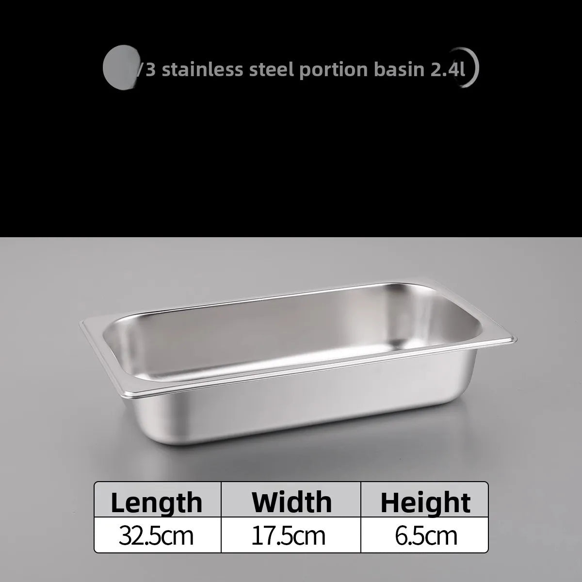 Stainl Steel Rectangular Covered Small Seasoning Box Food Container Thermal Rectangular Basin for Restaurant Kitchen - AMULET RING STORE