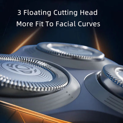 PHILIPS S1113 Electric Shaver USB Charge Stainless Steel PowerCut Blade Razor Triple Floating Head Men Fast Shave Beard Trimmer