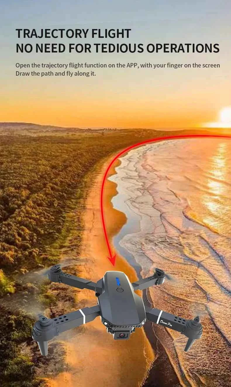 New Upgraded Drone E88 Pro 4K Dual-Camera HD Aerial Photography Drone