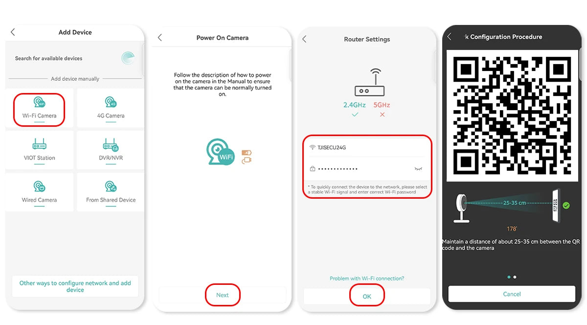1080P WiFi Camera IP Surveillance Camera Security Baby Monitor 2MP CCTV Audio Video Color Night Vision AI Detect iCSee Mini Cam - AMULET RING STORE