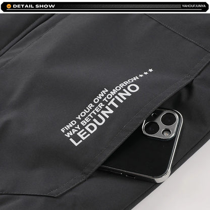 Winter Men Outdoor Windbreak Warm Travel Jacket Men Hooded Casual Fashion Sport Waterproof Climbing Trekking Jacket Male Coat