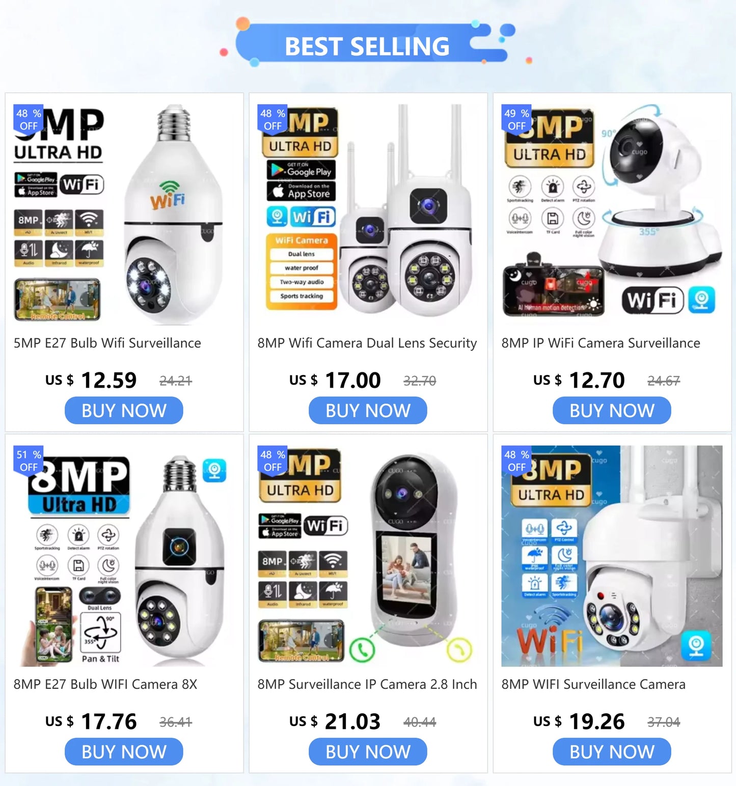 8MP IP WiFi Camera Surveillance Security Baby Monitor PTZ Smart Home AI Human Tracking Cam Night Vision CCTV Indoor Video Camera - AMULET RING STORE
