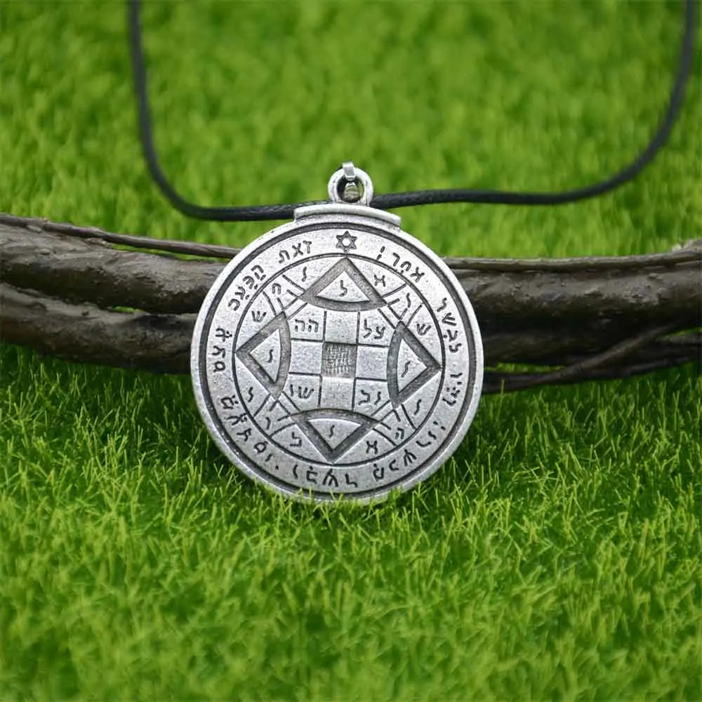 Nostalgia Key Of Solomon 7 Archangel Saint Michael Seal Pendant Necklace