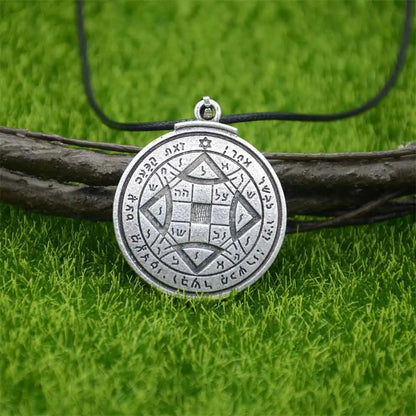 Nostalgia Key Of Solomon 7 Archangel Saint Michael Seal Pendant Necklace