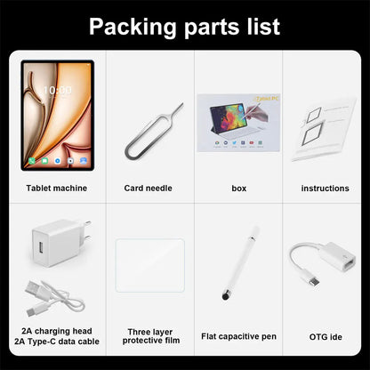 Original Pad 7S Pro Tablets Global Edition 22GB+2TB Android 15 Tablet PC 5G Dual SIM 10000mAh 10.1" HD WiFi Gaming Kids Tab PC