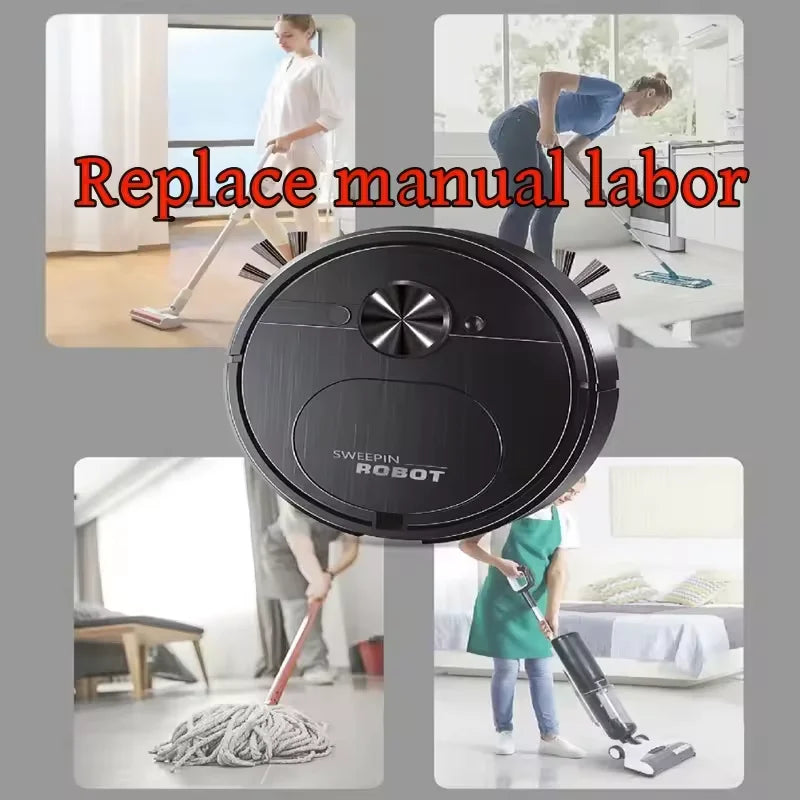 Xiaomi Smart Sweeping Robot Vacuum Cleaner 3-in-1 Charging Strong Power Sweeping Machine Wiping Floor Remove Dust Hair Pet Hair - AMULET RING STORE