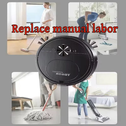 Xiaomi Smart Sweeping Robot Vacuum Cleaner 3-in-1 Charging Strong Power Sweeping Machine Wiping Floor Remove Dust Hair Pet Hair - AMULET RING STORE