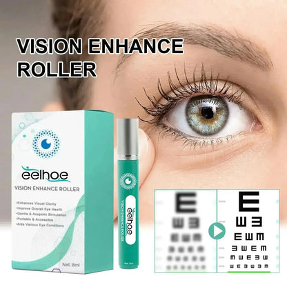Vision Enhance Roller Promotes Clearer Eyesight Mild Relax Massage Reduce Discomfort Relieve Dryness Eye Fatigue Health Eye Care - AMULET RING STORE