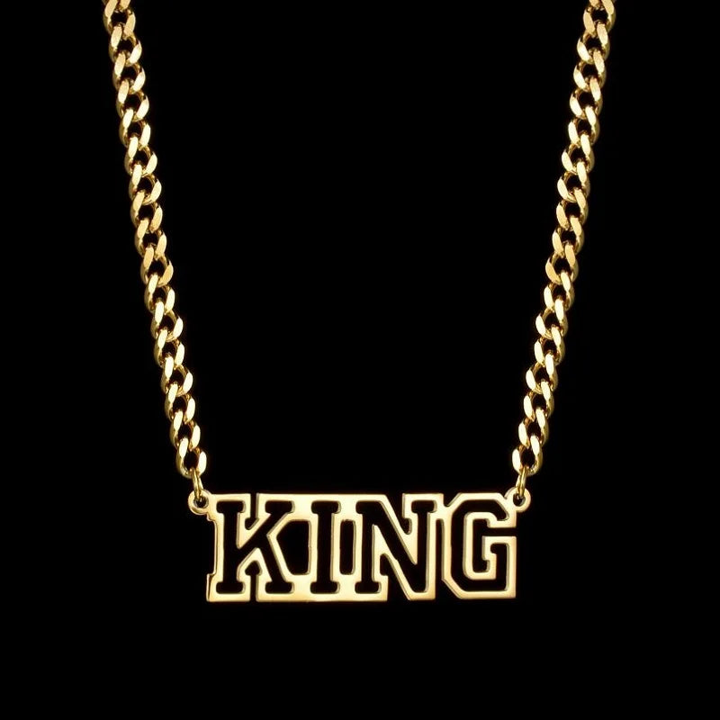 Custom Name Necklace 5mm Nk Chain Stainless Steel Jewelry For Women Personalized Chains Christmas Gift New Year Accessories