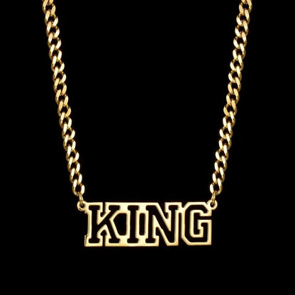 Custom Name Necklace 5mm Nk Chain Stainless Steel Jewelry For Women Personalized Chains Christmas Gift New Year Accessories