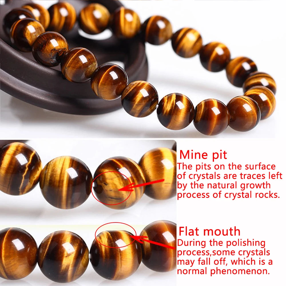 Natural Red Tiger Eye Stone Bracelet Buddhist Rosary Women Fashion Jewelry Reiki Healing Meditation Prayer Rope Rosary Bracelet