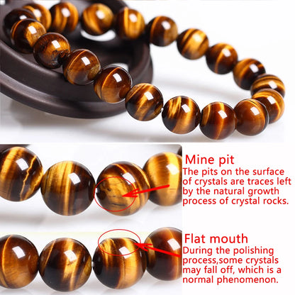 Natural Red Tiger Eye Stone Bracelet Buddhist Rosary Women Fashion Jewelry Reiki Healing Meditation Prayer Rope Rosary Bracelet