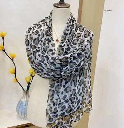 2025 Silk Scarf Women Hijab Pashmina Long Beach Stoles Shawl Wrap Headbands Spring Warm Scarves Bandana Ladies Neckscarf Foulard