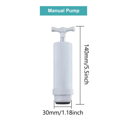 Reusable vacuum food storage bag zipper bag set USB electric pump vacuum sealing bag and manual pump vacuum bag - AMULET RING STORE