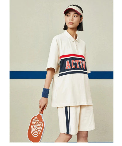 Xtep Knitted Suit For Men And Women 2024 Summer Fashion Sports Suit Soft Quick-Drying  Leisure  Comfortable Suit 8762276A0102