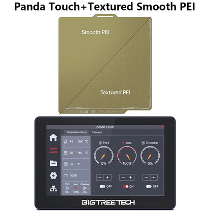 BIGTREETECH Panda Touch 5 Inch Touch Screen Multi-Printer Wireless Control Upgrade For Bambu Lab X1 P1 BambuLab A1 3D Printer